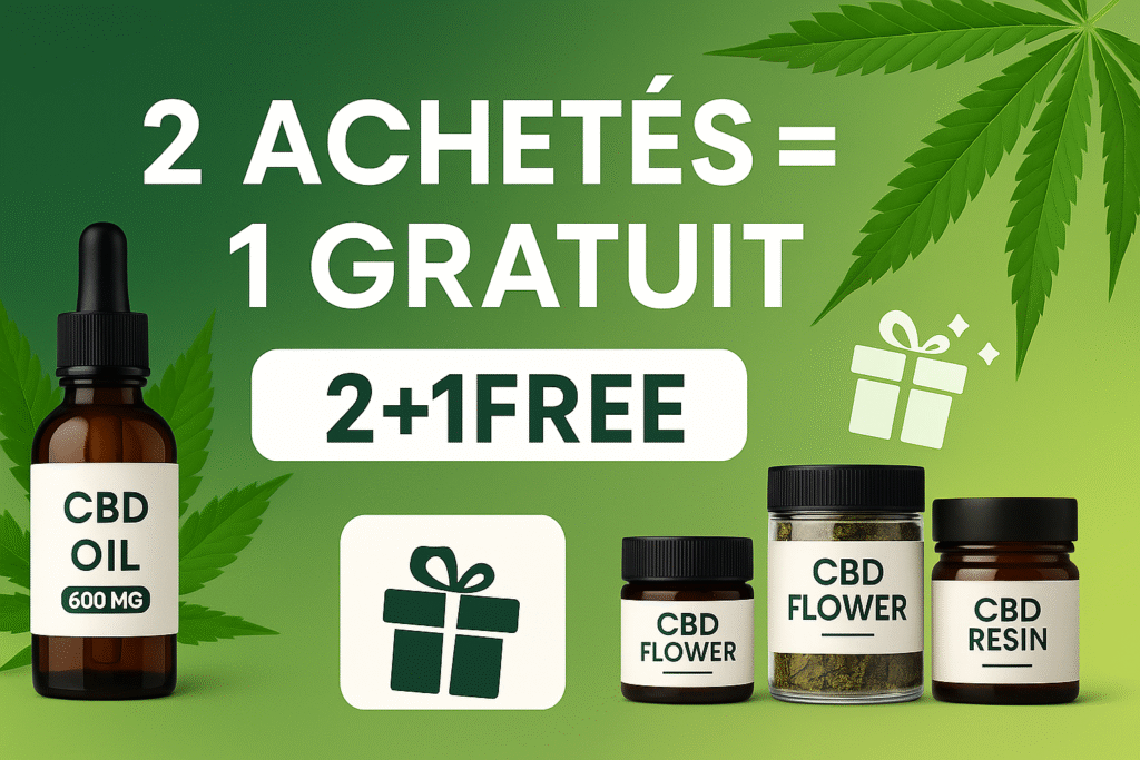 cbd gratuit 2+1FREE