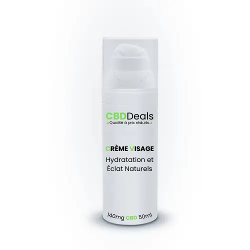 Crème Visage 50ml – 140mg CBD