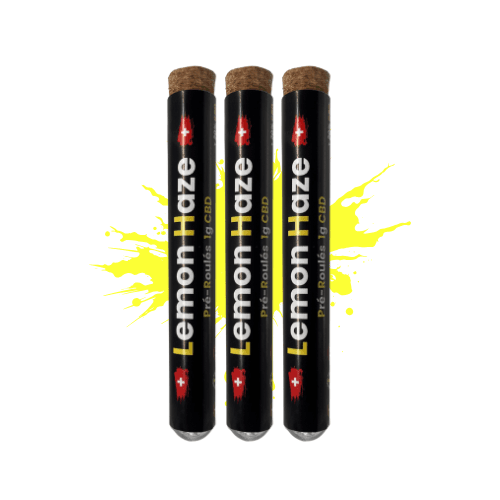Pack 3 Pré-rolls Lemon