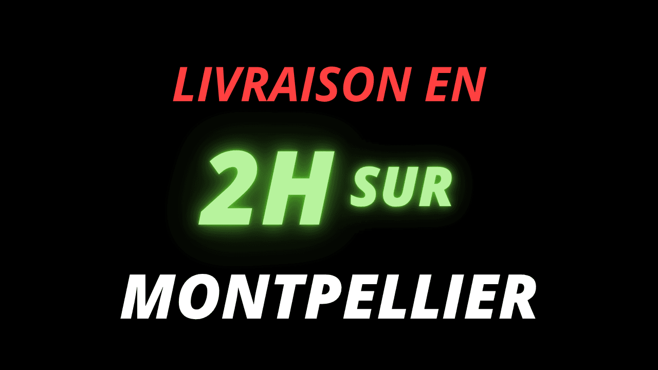 Livraison CBD en 2h sur Montpellier
