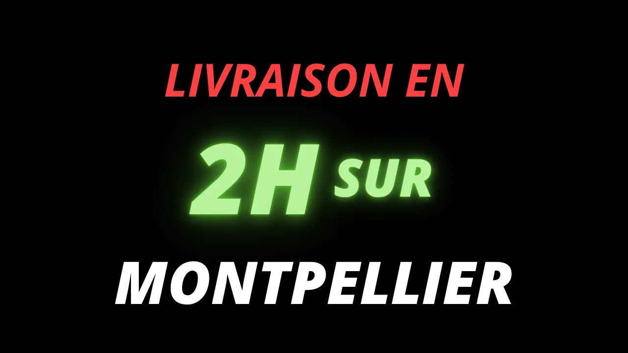 Livraison CBD en 2h sur Montpellier