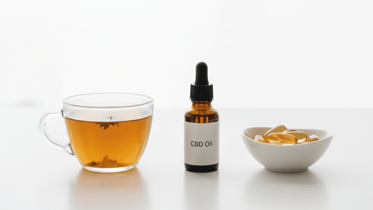 Comparaison tisane vs huiles