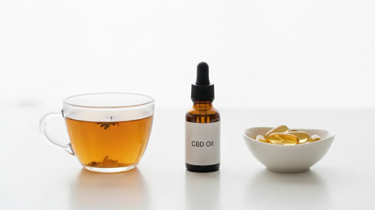 Comparaison tisane vs huiles