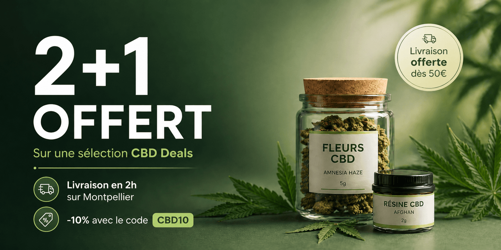 promo CBD gratuit